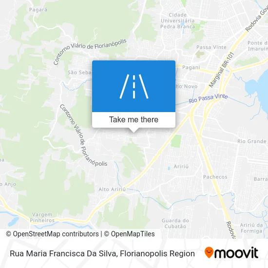 Rua Maria Francisca Da Silva map