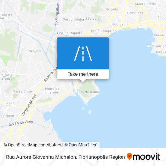 Rua Aurora Giovanna Michelon map