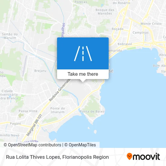 Rua Lolita Thives Lopes map