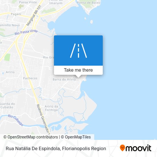 Rua Natália De Espíndola map