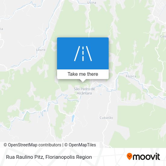 Rua Raulino Pitz map