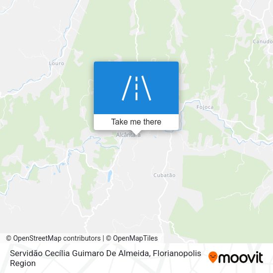 Servidão Cecília Guimaro De Almeida map