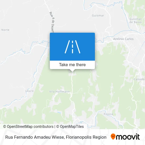 Rua Fernando Amadeu Wiese map