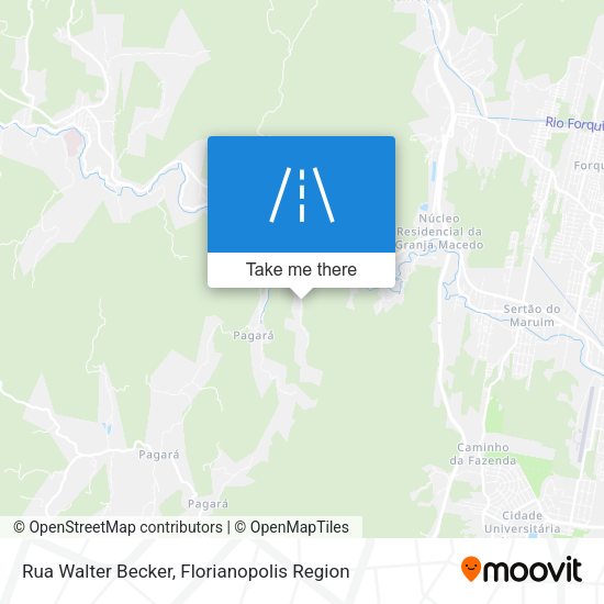 Rua Walter Becker map