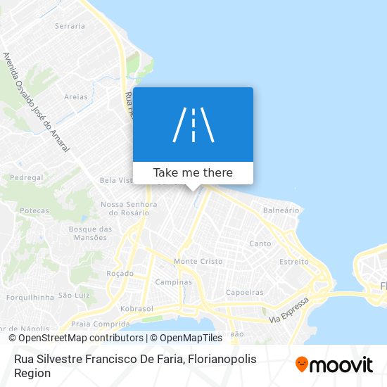 Rua Silvestre Francisco De Faria map