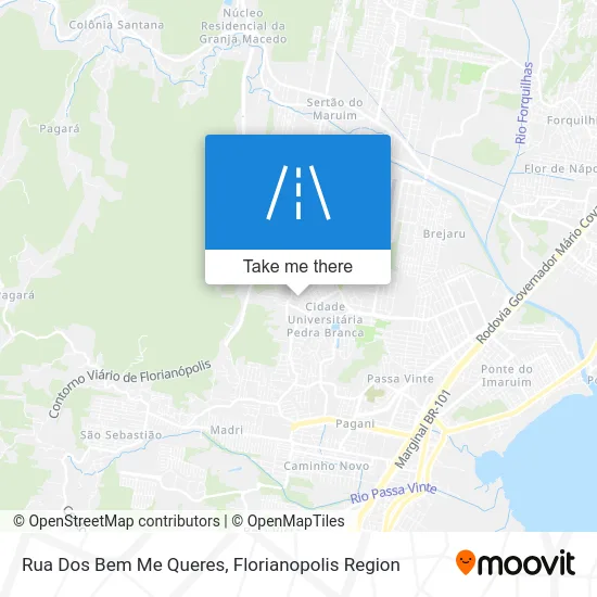 Rua Dos Bem Me Queres map