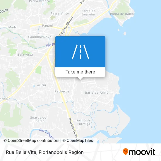 Rua Bella Vita map