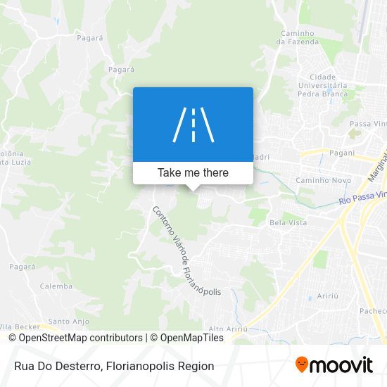 Rua Do Desterro map