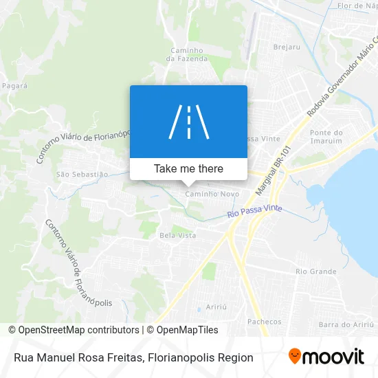 Rua Manuel Rosa Freitas map