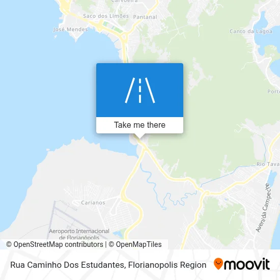 Rua Caminho Dos Estudantes map