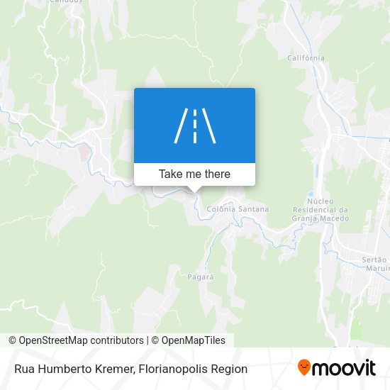 Rua Humberto Kremer map