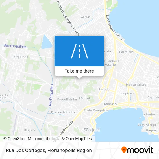 Rua Dos Corregos map