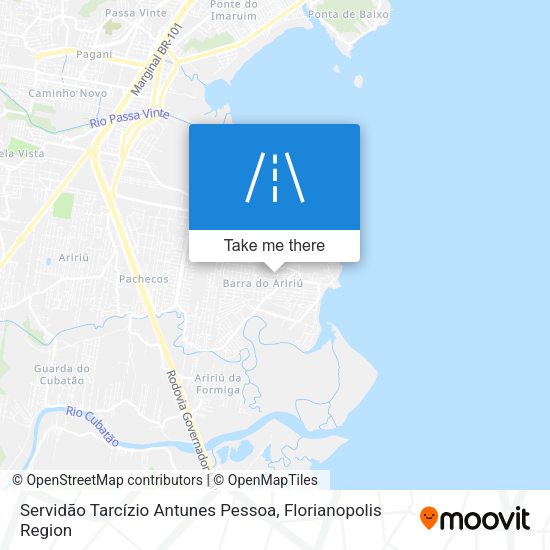 Servidão Tarcízio Antunes Pessoa map