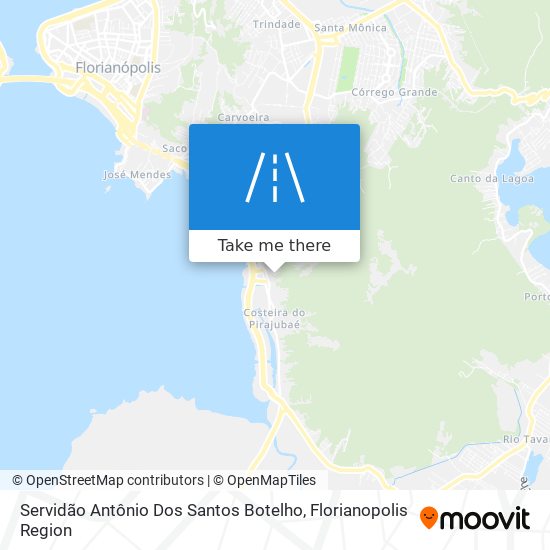 Servidão Antônio Dos Santos Botelho map