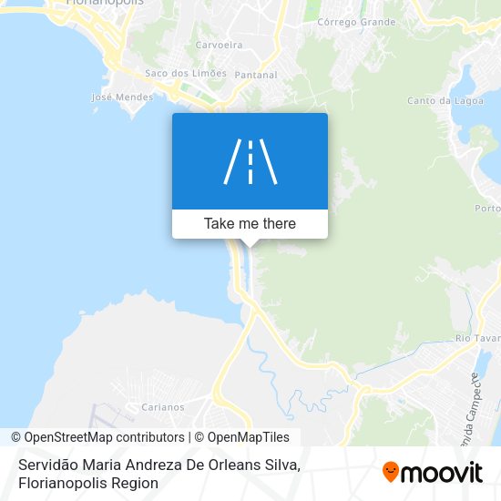 Servidão Maria Andreza De Orleans Silva map