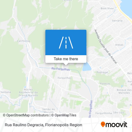 Rua Raulino Degracia map