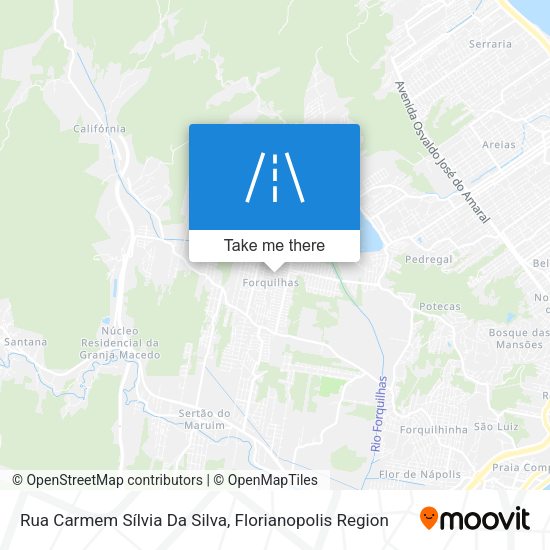 Rua Carmem Sílvia Da Silva map