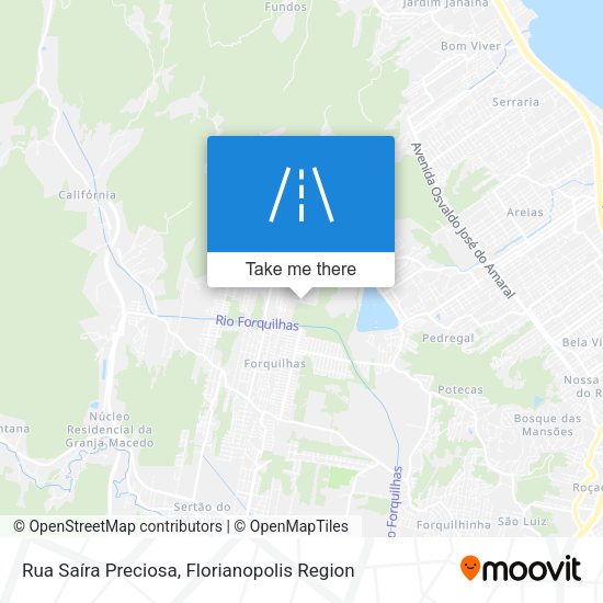 Rua Saíra Preciosa map