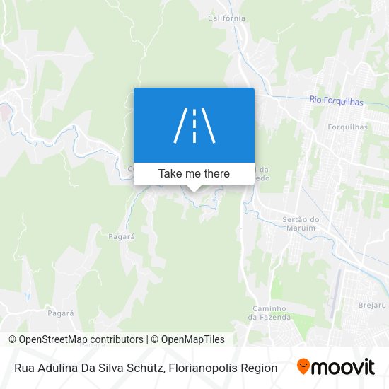 Rua Adulina Da Silva Schütz map