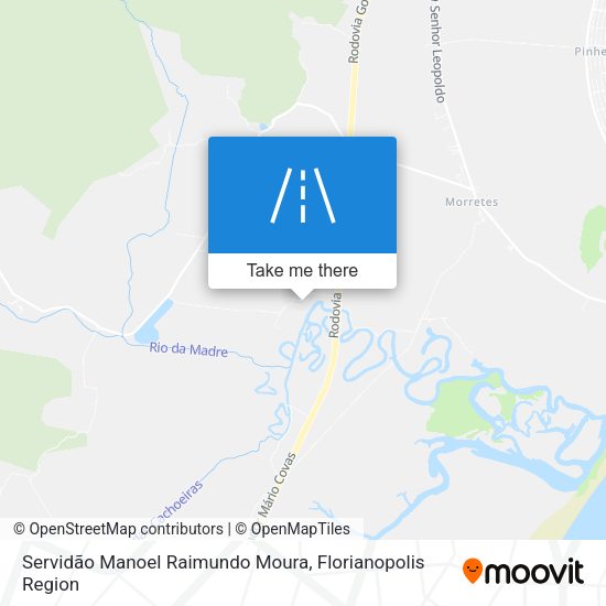 Servidão Manoel Raimundo Moura map