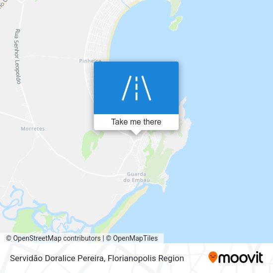 Servidão Doralice Pereira map