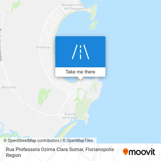 Rua Professora Ozima Clara Sumar map