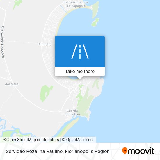 Servidão Rozalina Raulino map