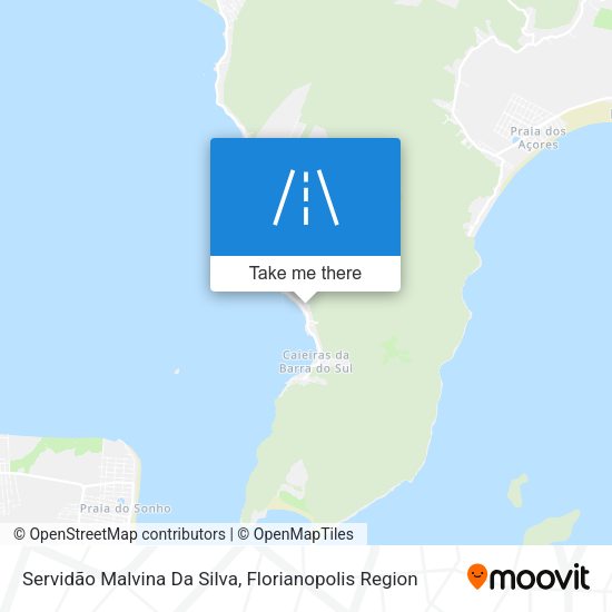 Servidão Malvina Da Silva map