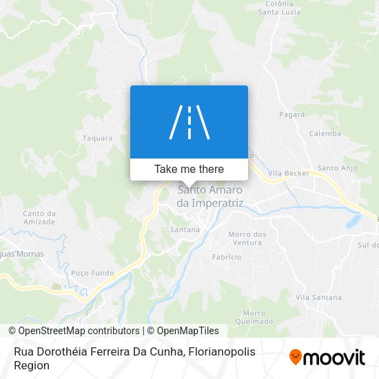 Rua Dorothéia Ferreira Da Cunha map