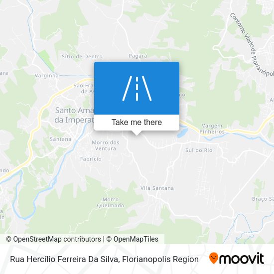 Rua Hercílio Ferreira Da Silva map