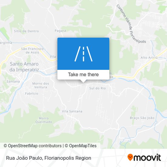 Rua João Paulo map