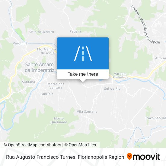 Rua Augusto Francisco Turnes map