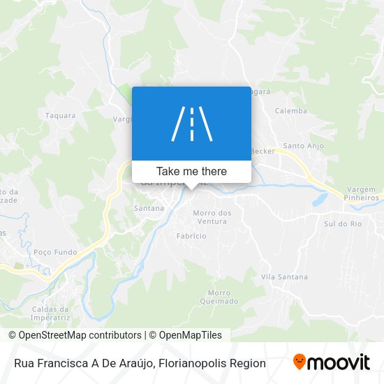 Rua Francisca A De Araújo map
