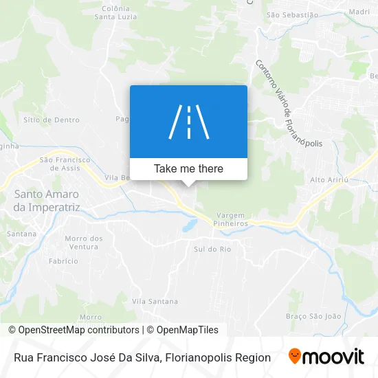 Rua Francisco José Da Silva map