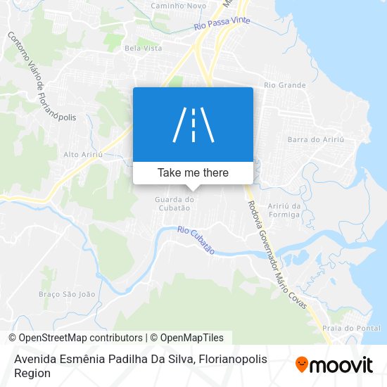 Avenida Esmênia Padilha Da Silva map