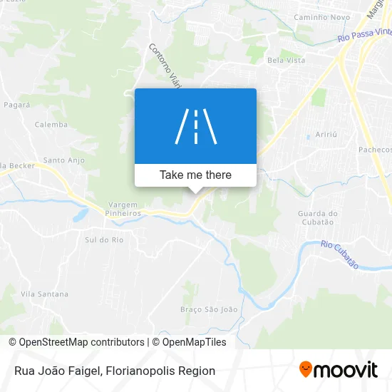 Rua João Faigel map