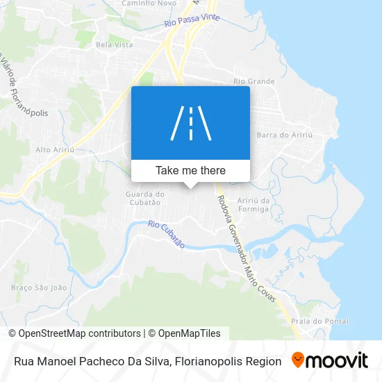 Rua Manoel Pacheco Da Silva map
