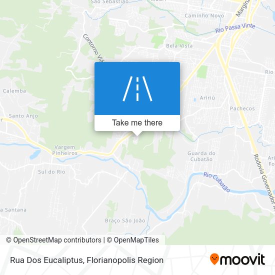Rua Dos Eucaliptus map