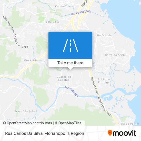 Rua Carlos Da Silva map