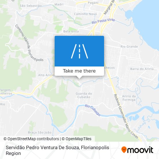 Servidão Pedro Ventura De Souza map