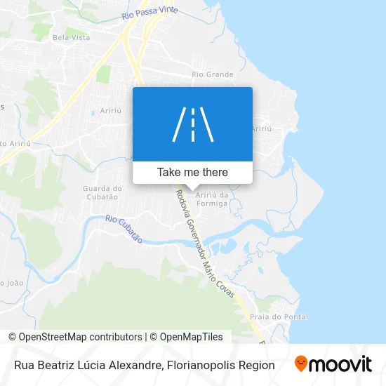 Rua Beatriz Lúcia Alexandre map