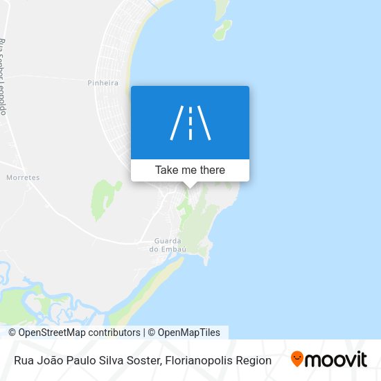 Rua João Paulo Silva Soster map