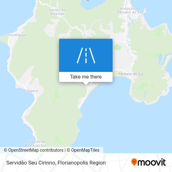 Servidão Seu Cirinno map