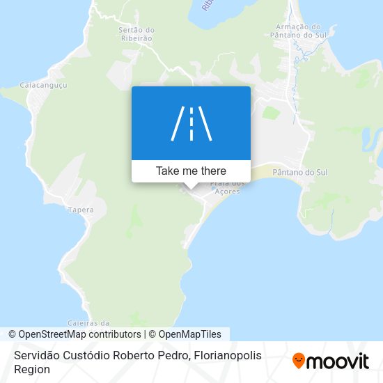 Servidão Custódio Roberto Pedro map
