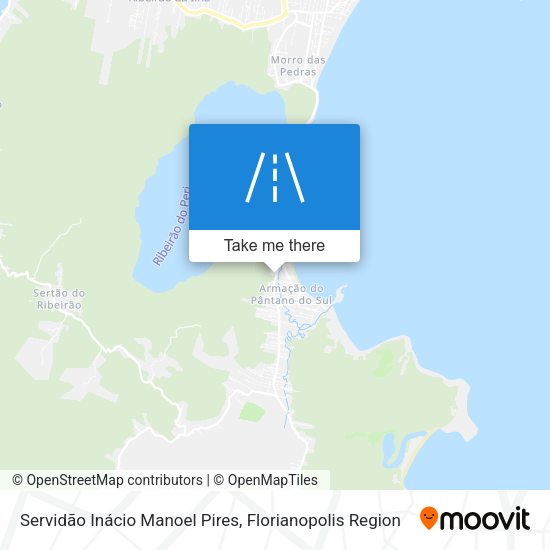 Servidão Inácio Manoel Pires map