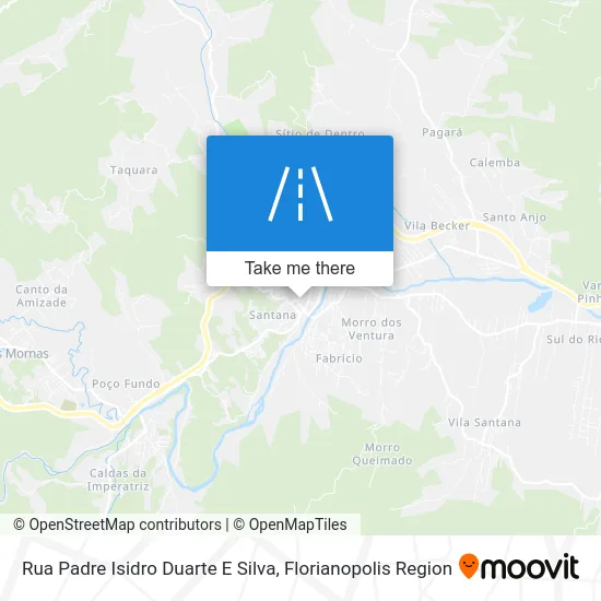 Rua Padre Isidro Duarte E Silva map