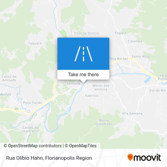 Rua Olíbio Hahn map