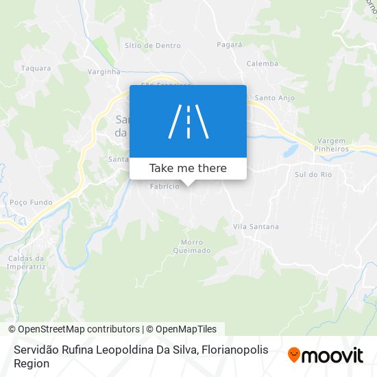 Servidão Rufina Leopoldina Da Silva map