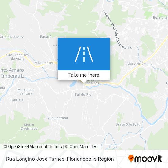 Rua Longino José Turnes map