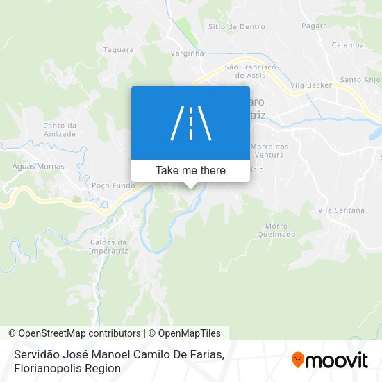 Servidão José Manoel Camilo De Farias map